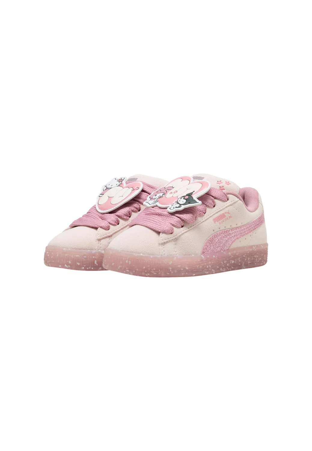 Детские кроссовки с закрытым носком Puma, Rosa — фото 2