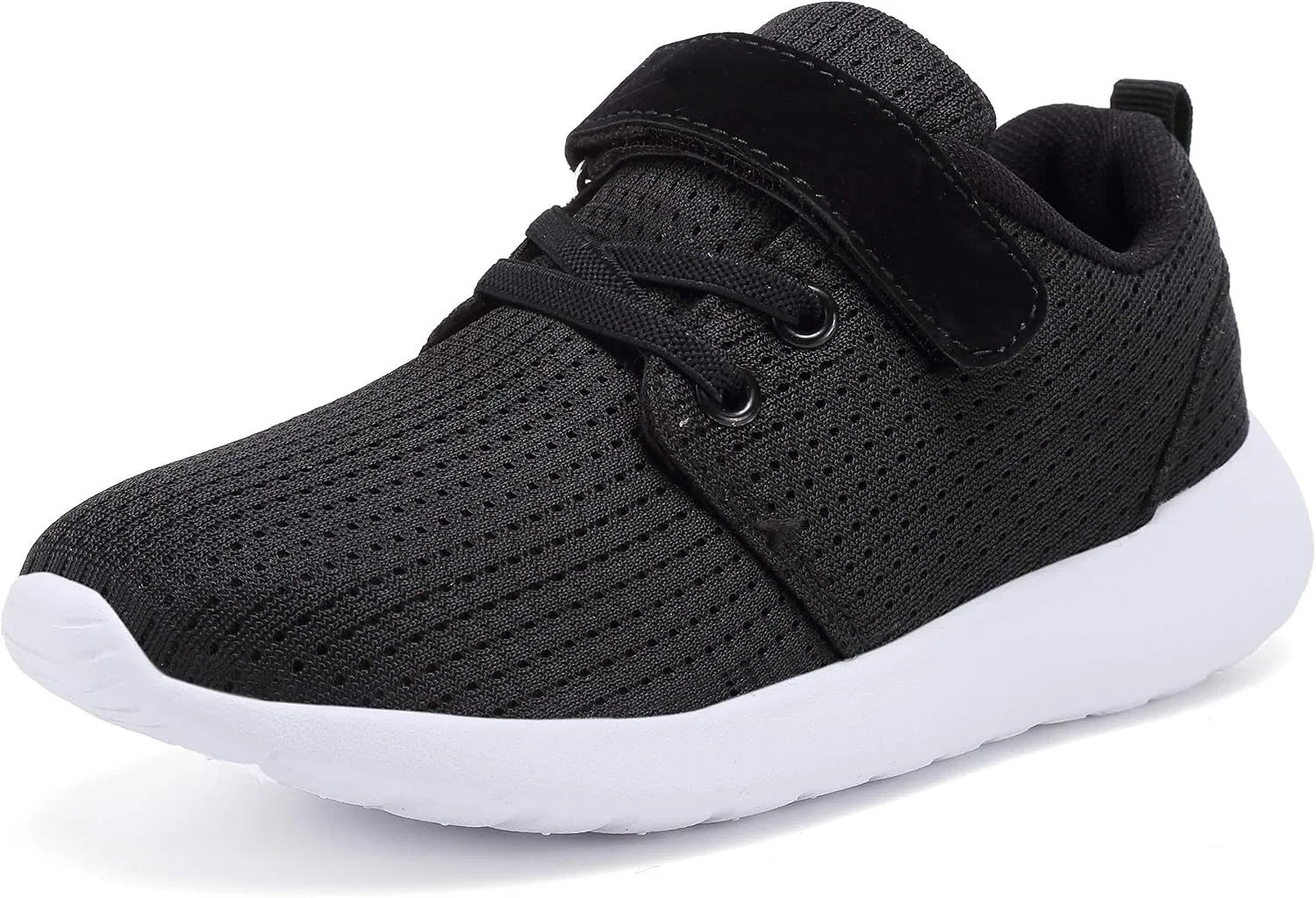 Детские кроссовки для девочек с ремешками TOEDNNQI, Black
