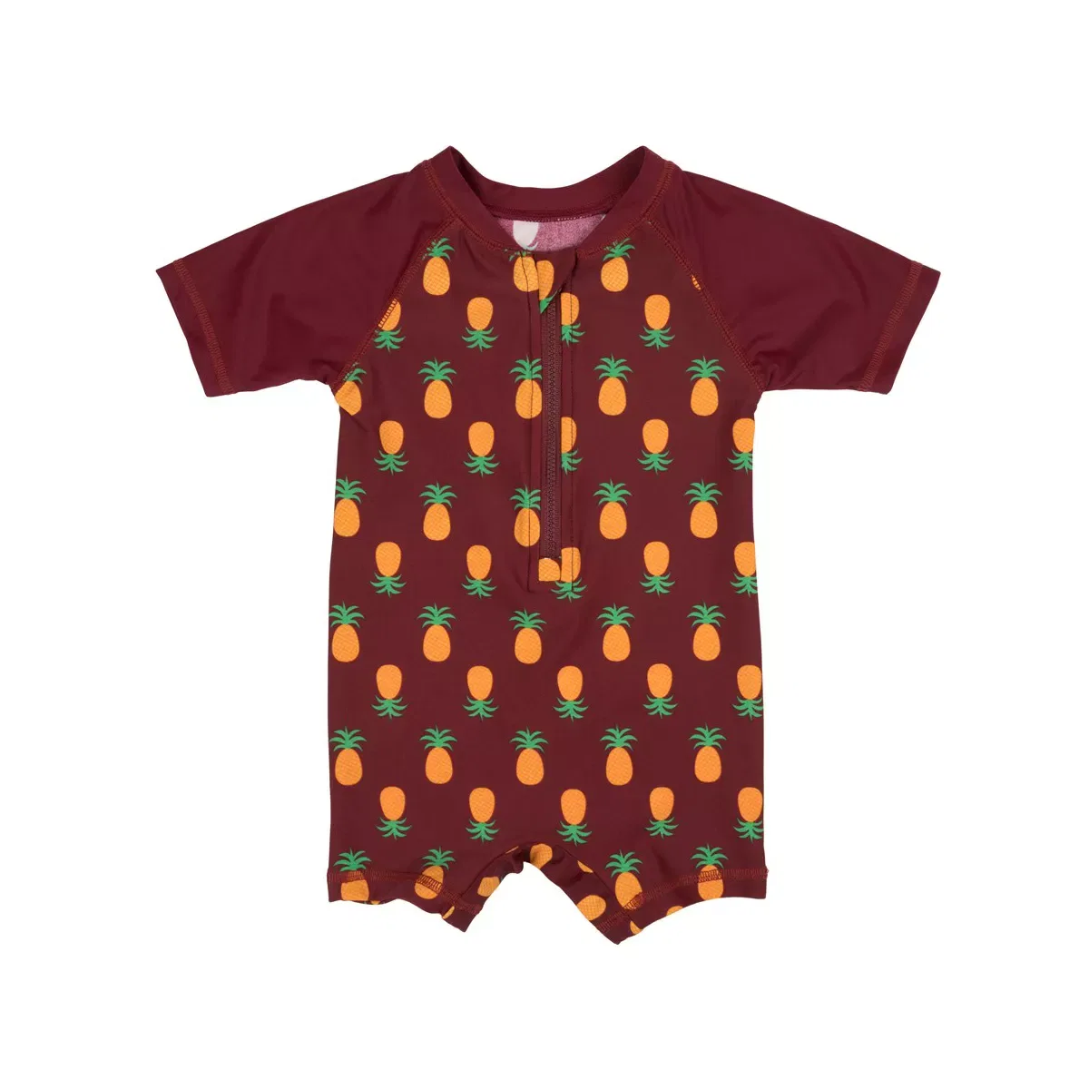 Детский рашгард для мальчиков с коротким рукавом Leveret ONLINE UNIQUE RTW SWIM, Pineapple