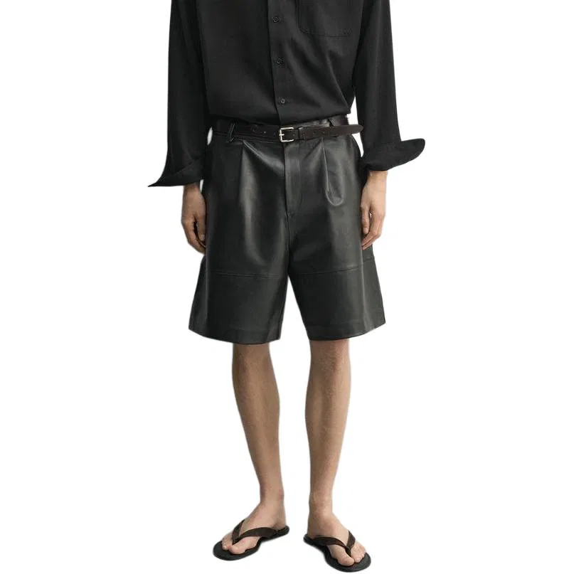 Мужские шорты ZARA, Black — фото 4
