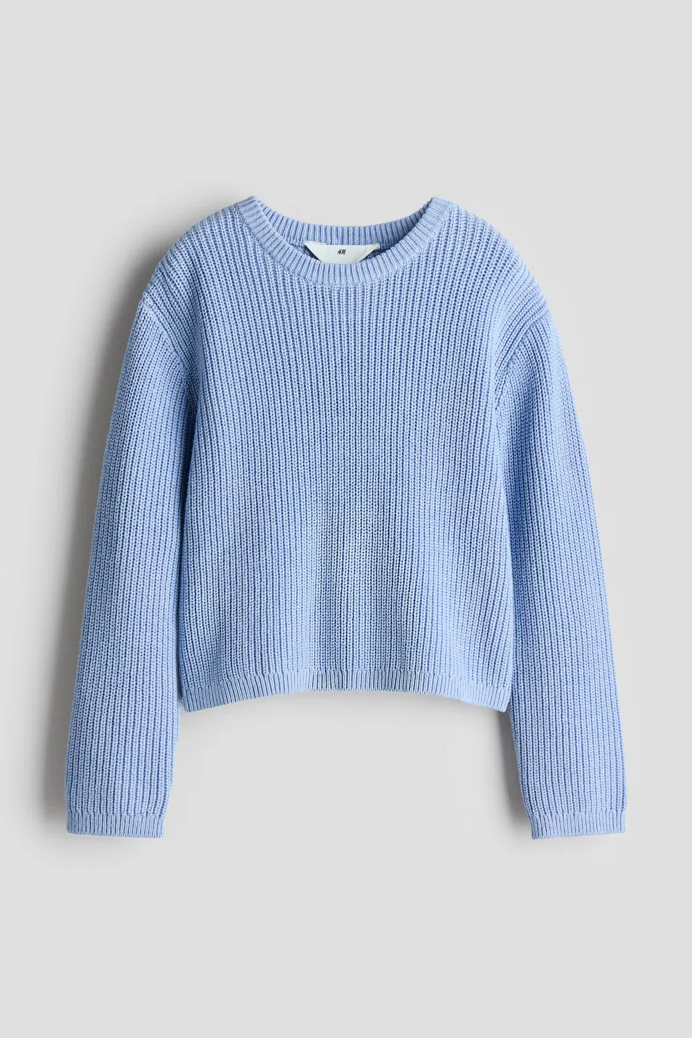 Свитер в рубчик H&M, Blau