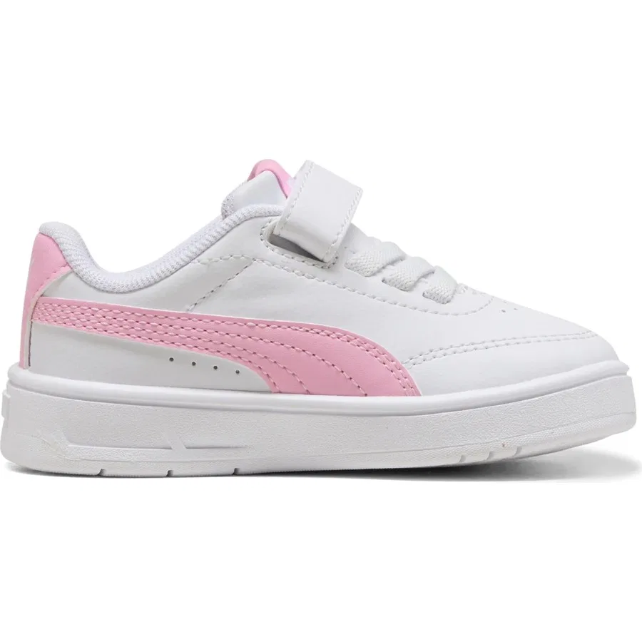 Детские спортивные кроссовки Court Classic Clean Puma, Белый — фото 3