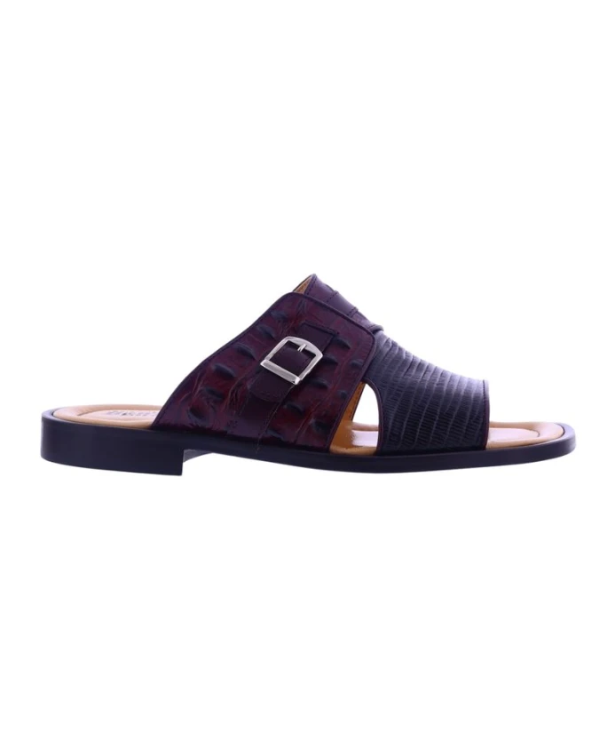 

Мужские тапочки, черно-коричневые, стильные. Paris Punk, черный