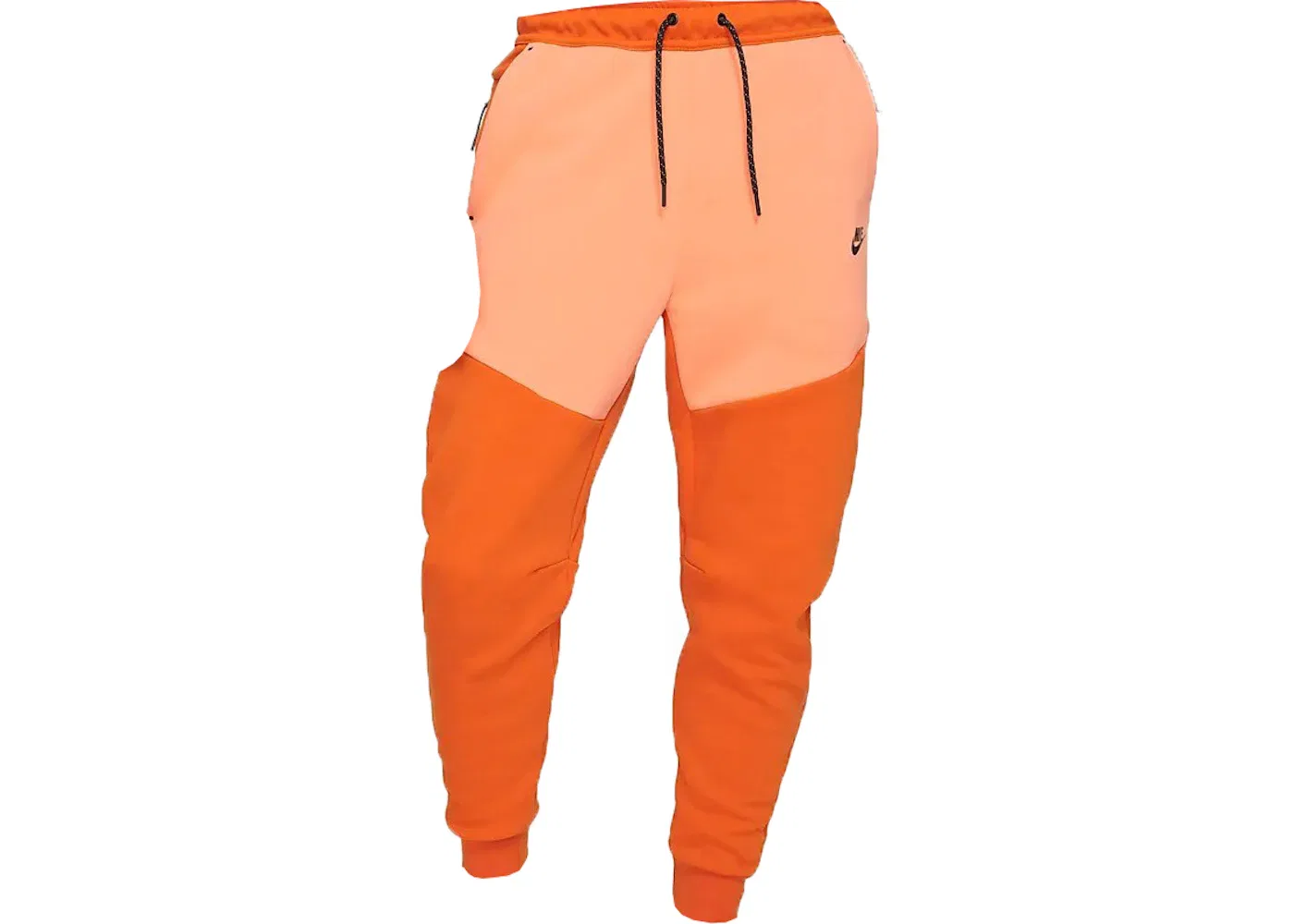 Мужские спортивные брюки с технологией Tech Fleece Joggers Nike, Campfire Orange Black