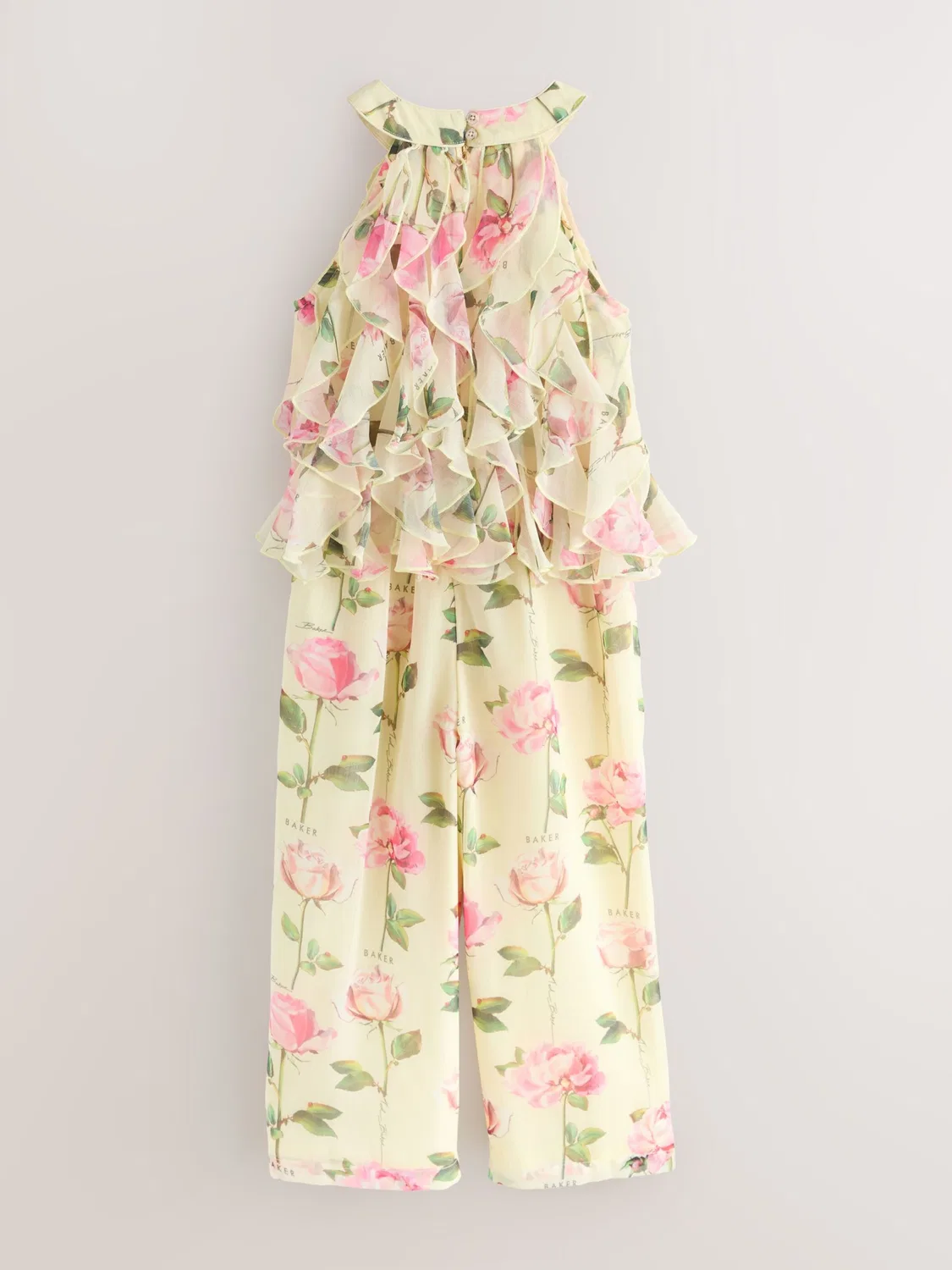 Комбинезон Baker by Ted Baker пастельно-желтого цвета — фото 2