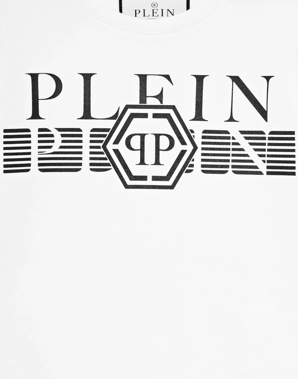 Детский свитшот с длинным рукавом с принтом логотипа PHILIPP PLEIN, White — фото 4