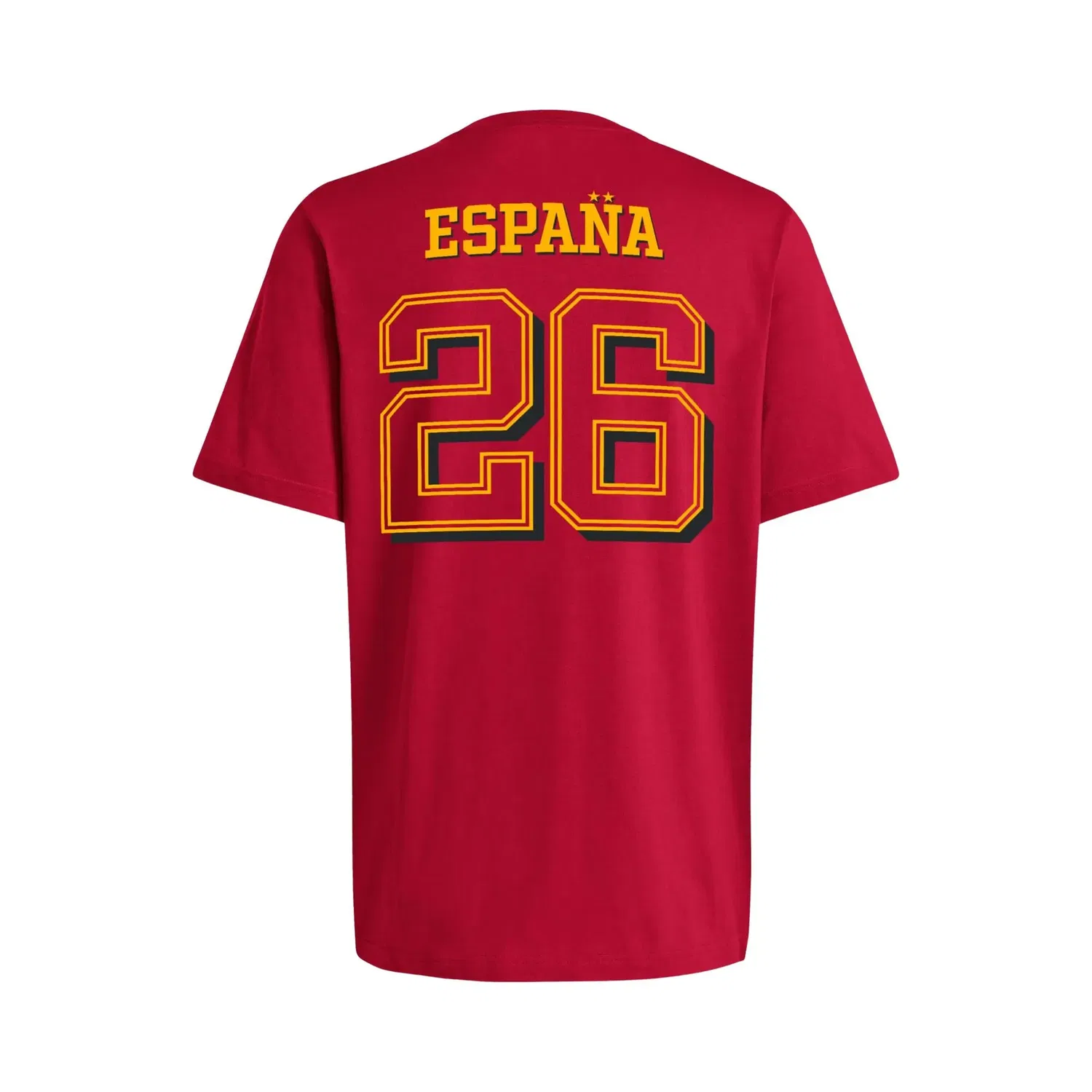 Футболка Adidas Spain 2026 Campeones, красный — фото 2