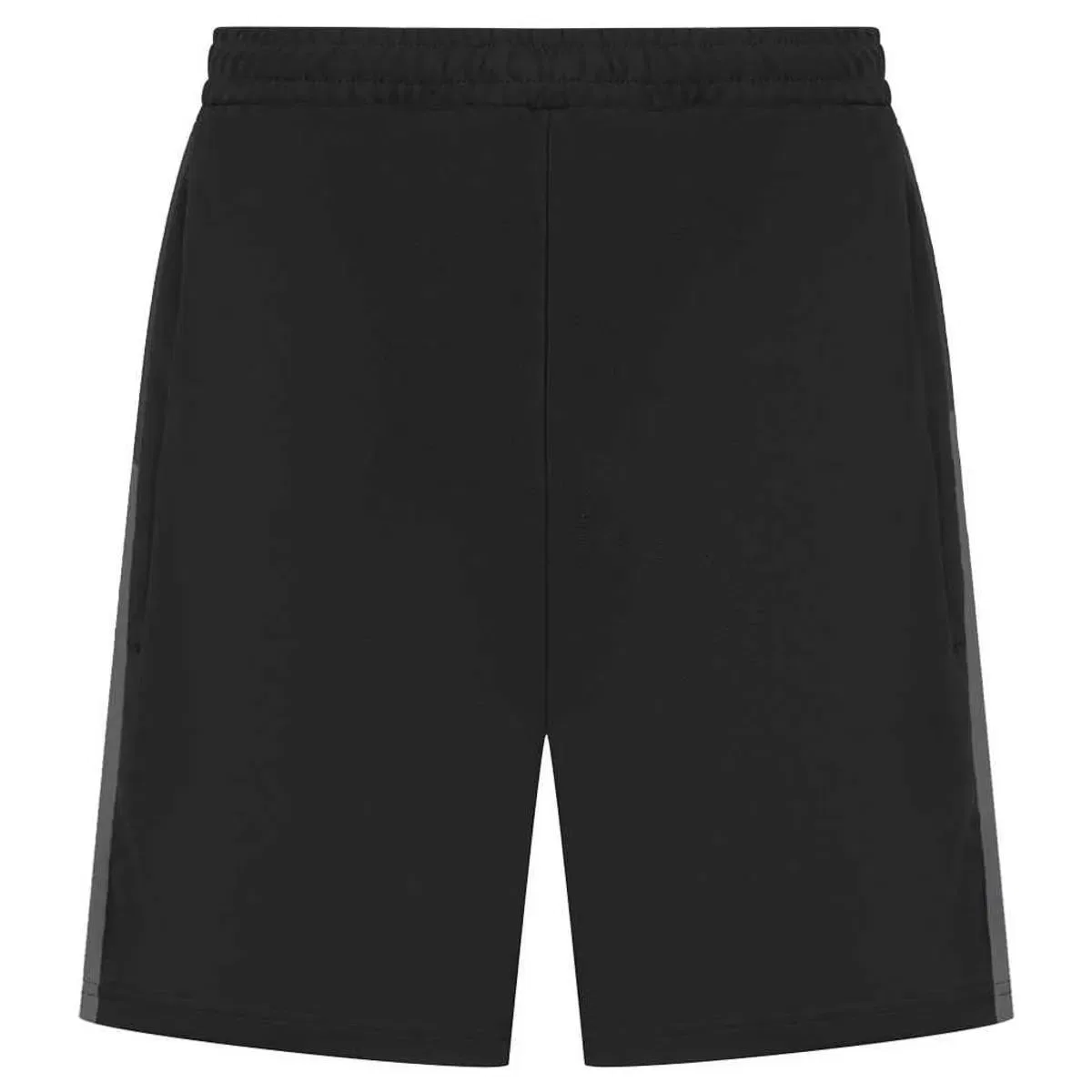 Свитшот-шорты с карманом на молнии Finden & Hales, Black — фото 2