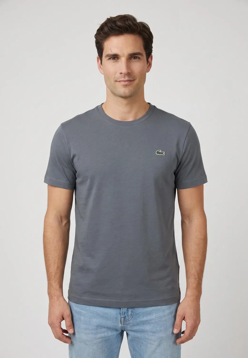 Th6602 - футболка с принтом Lacoste, Gris — фото 3