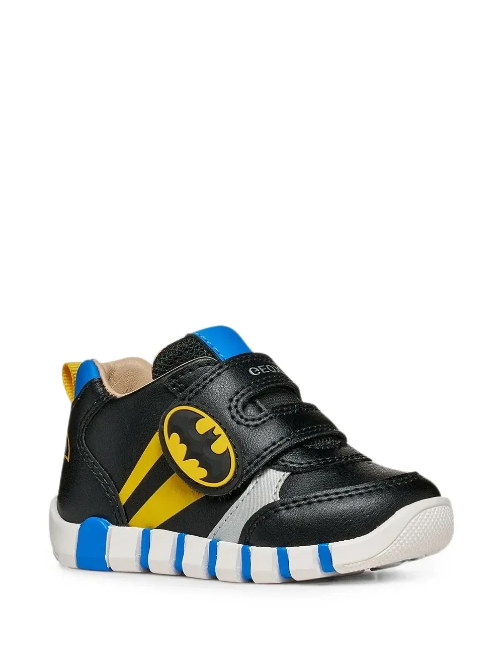 Кроссовки на липучках Бэтмен Geox Kids, черный