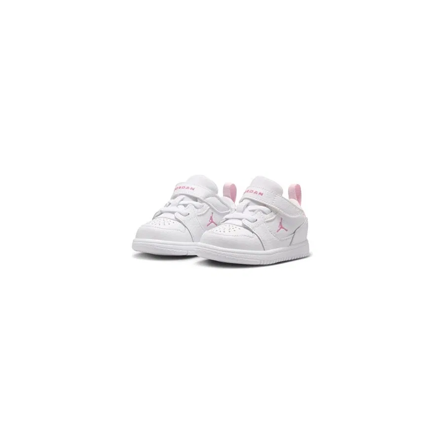 Кроссовки детские Nike Jordan Court Connect Low (TD) IQ6047-101, Белый — фото 3