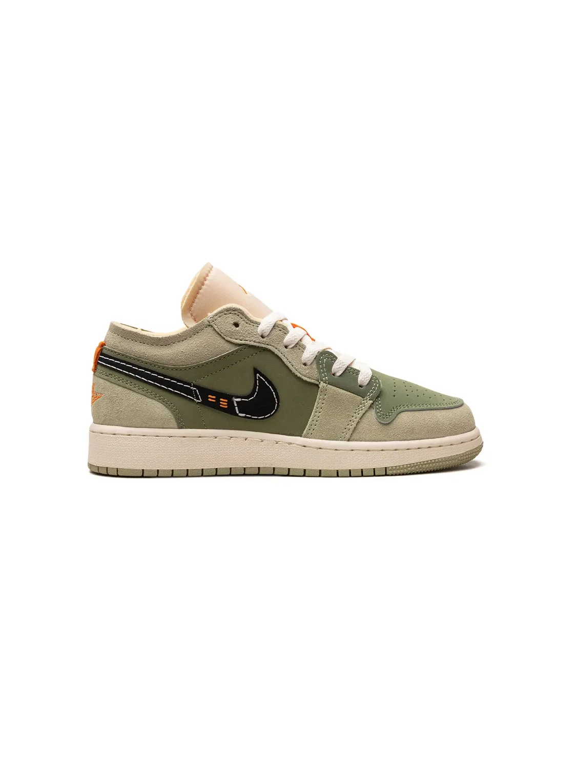 Кроссовки Air Jordan 1 Low Craft SE "Light Olive" — фото 4
