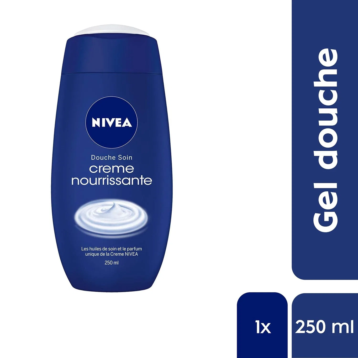 Гель для душа NIVEA Creme douche Nourrisante Riche en huile de soin Nettoyant 250 мл — фото 2