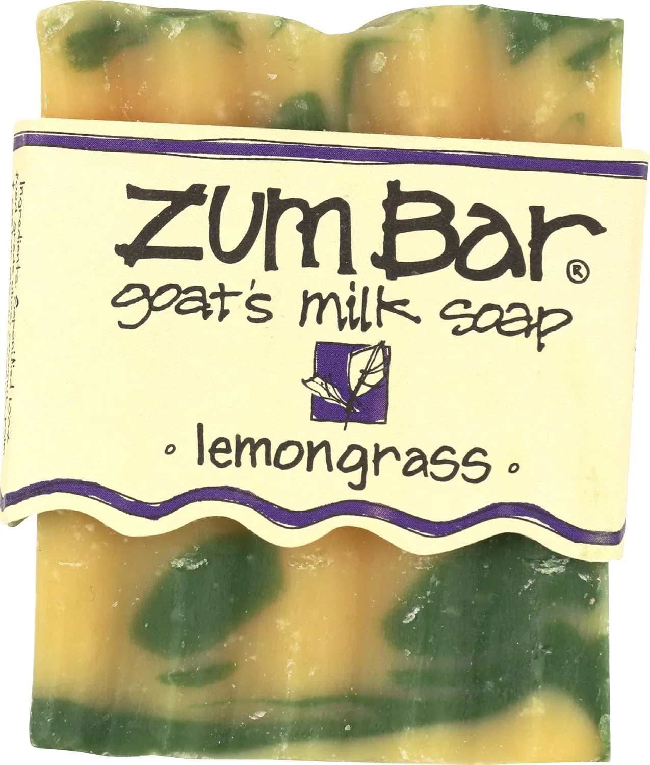 Мыло твердое Lemongrass, Zum, 86 г
