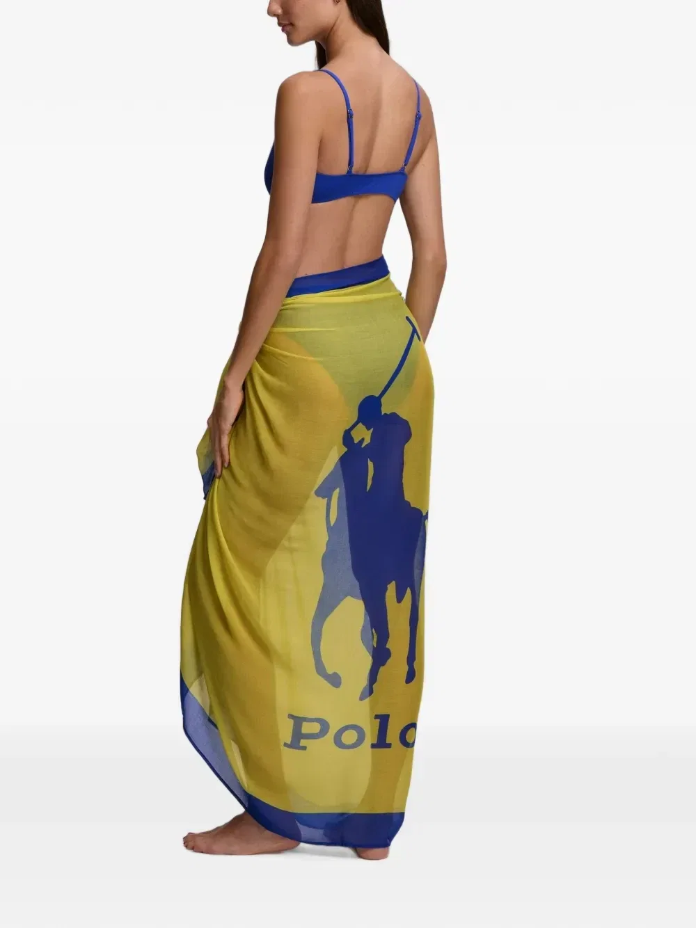 Парео Pony Polo Ralph Lauren, желтый — фото 2