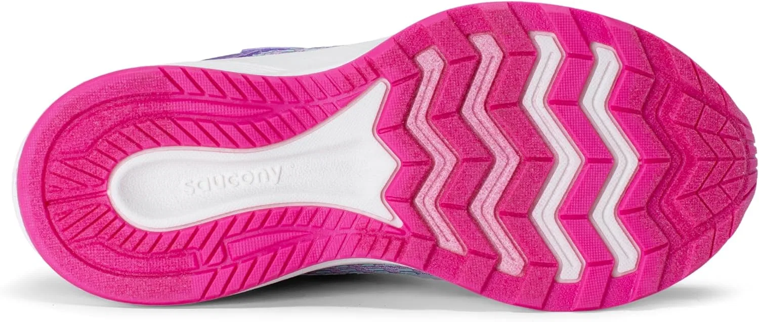Детские беговые кроссовки Cohesion FST Saucony, Purple/Pink — фото 4