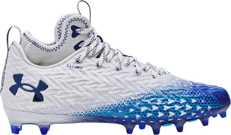 

Бутсы Under Armour Spotlight Clone 3.0 MC White Royal, белый