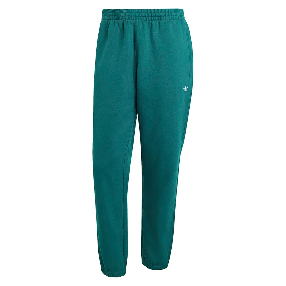 Брюки из флиса Trefoil Essentials Regular Fleece Adidas Originals, зеленый — фото 3