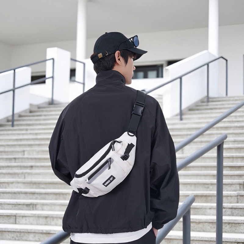 

WARRIOR Нейлоновая слинг-сумка Unisex Black/White