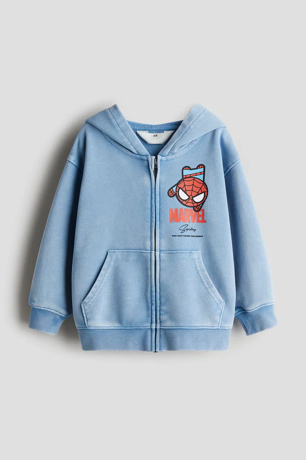 Куртка-Худи с принтом H&M, Hellblau/Marvel Comics