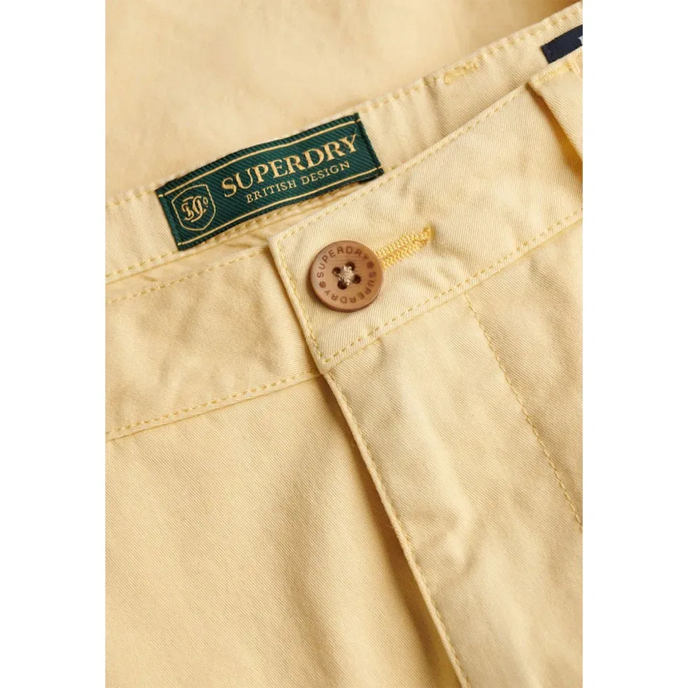 Чиносы Premium Regular Superdry, бежевый — фото 2