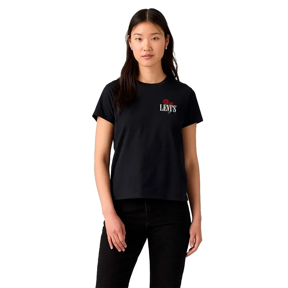 Женская футболка с коротким рукавом The Perfect Levi's, Black