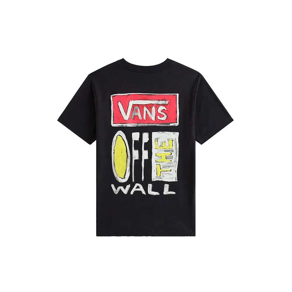 Футболка Vans On Canvas, черный — фото 2