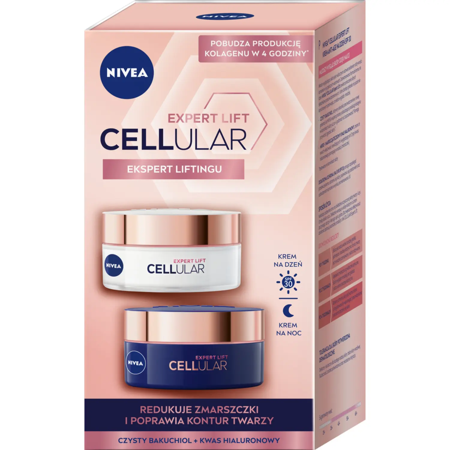 

Nivea Cellular дуопак: крем для лица против морщин, 2x50 мл
