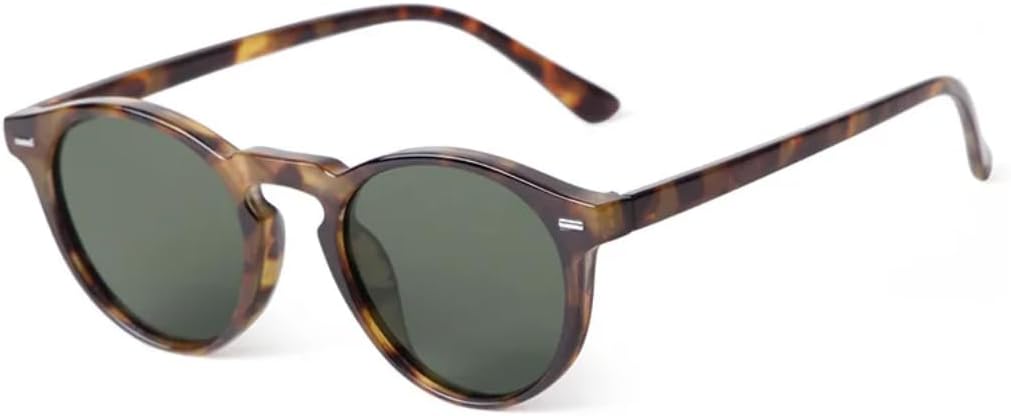 

Солнцезащитные очки с защитой UV400 | Круглые линзы желто-синего цвета с заклепками | для женщин и мужчин, для занятий спортом на открытом воздухе и вождения (C11) LXLHWN, C3