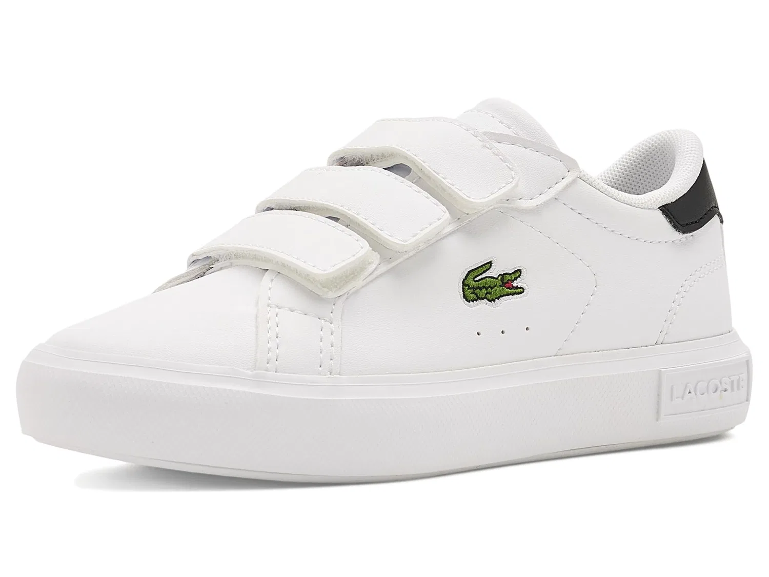 Кроссовки Powercourt (для маленьких детей) Lacoste Kids, White/Black