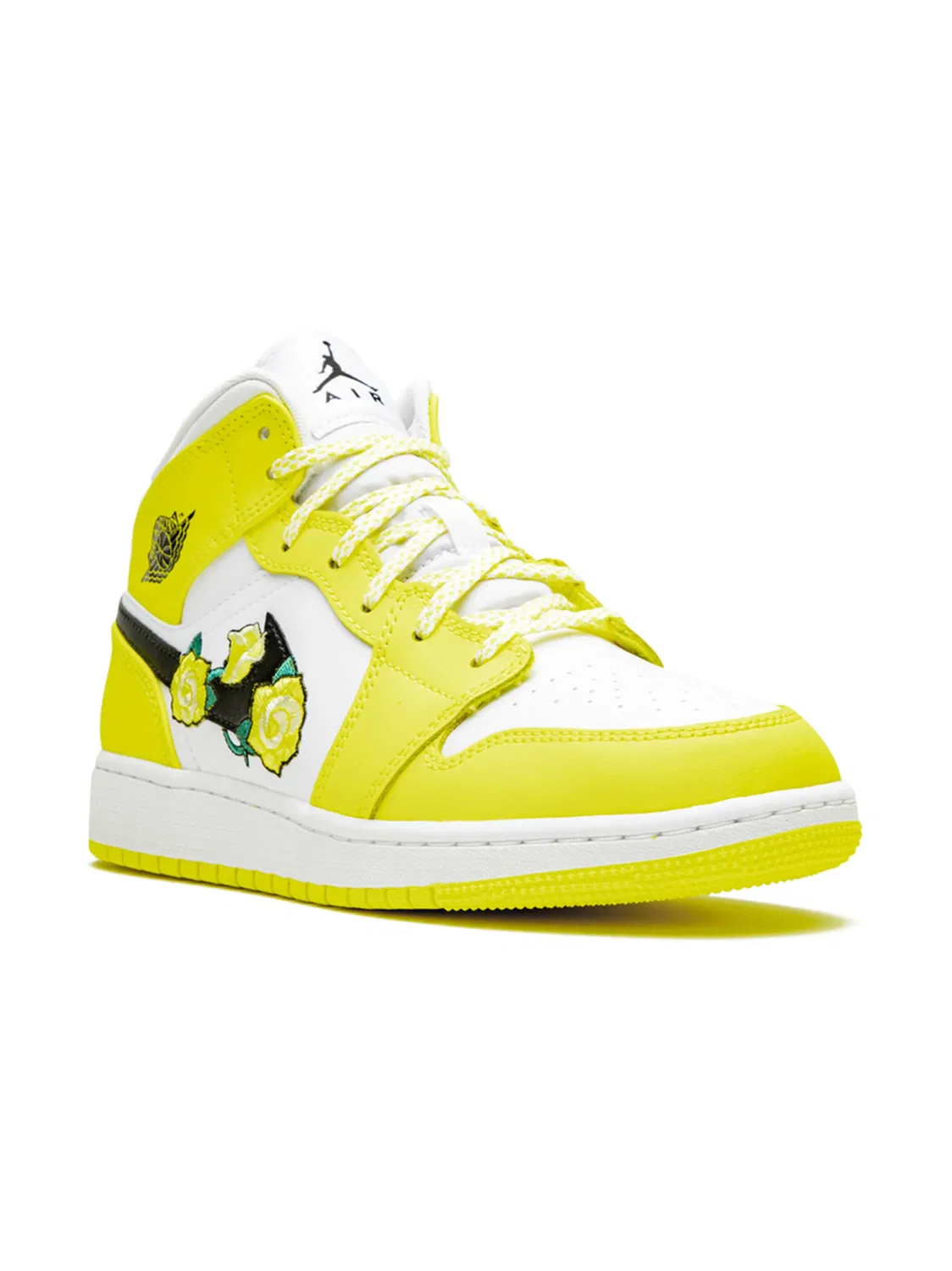 Кроссовки Air Jordan 1 Mid Динамичный Желтый