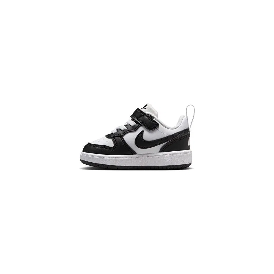 Кроссовки детские с длинным шнурком Nike Court Borough Low Recraft, Белый — фото 2