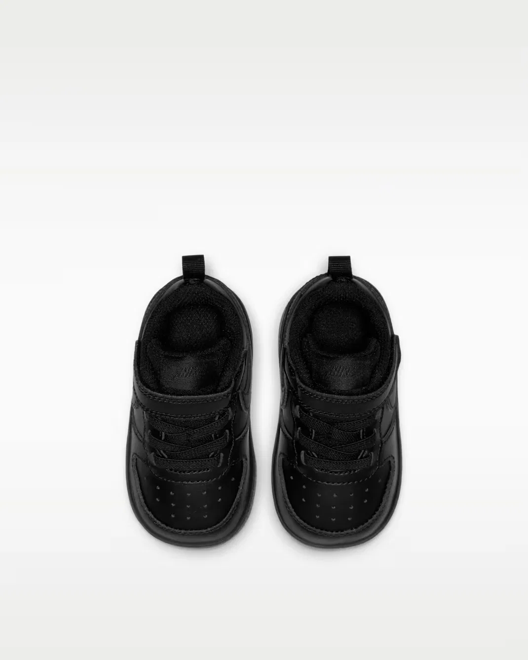 Детская/подростковая обувь Nike Court Borough Low 2, Black/Black/Black — фото 4