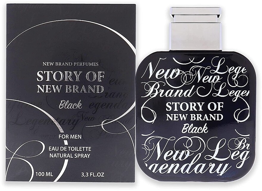 Туалетная вода New Brand Story Of New Brand Black — фото 3