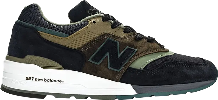 

Кроссовки New Balance 997 'Black Green', зеленый