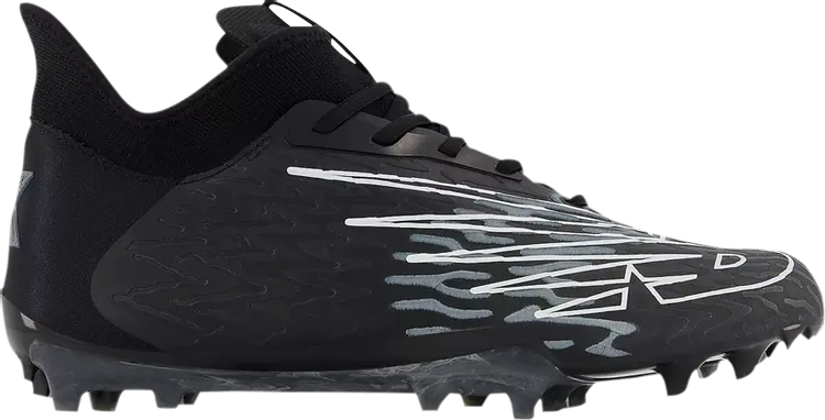 

Бутсы New Balance Burn X3 'Black Grey', черный