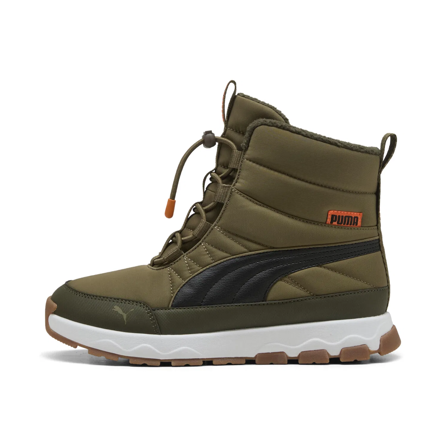 Детские ботинки с водоотталкивающим покрытием Evolve Puma, Grun Schwarz Mango — фото 3