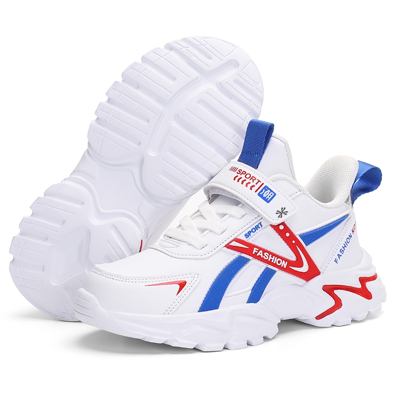 

Амортизирующая и водонепроницаемая повседневная обувь для детей YUZHAOLIN, белый/синий