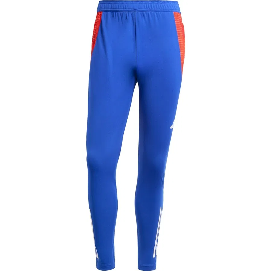 Спортивные штаны с AEROREADY и молниями Tiro 24 Competition adidas, Сине-белый — фото 3