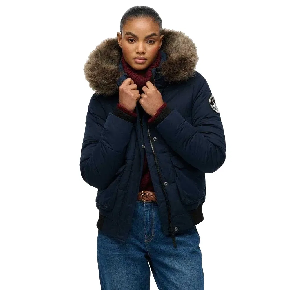 Куртка-бомбер Everest Ella Superdry, синий