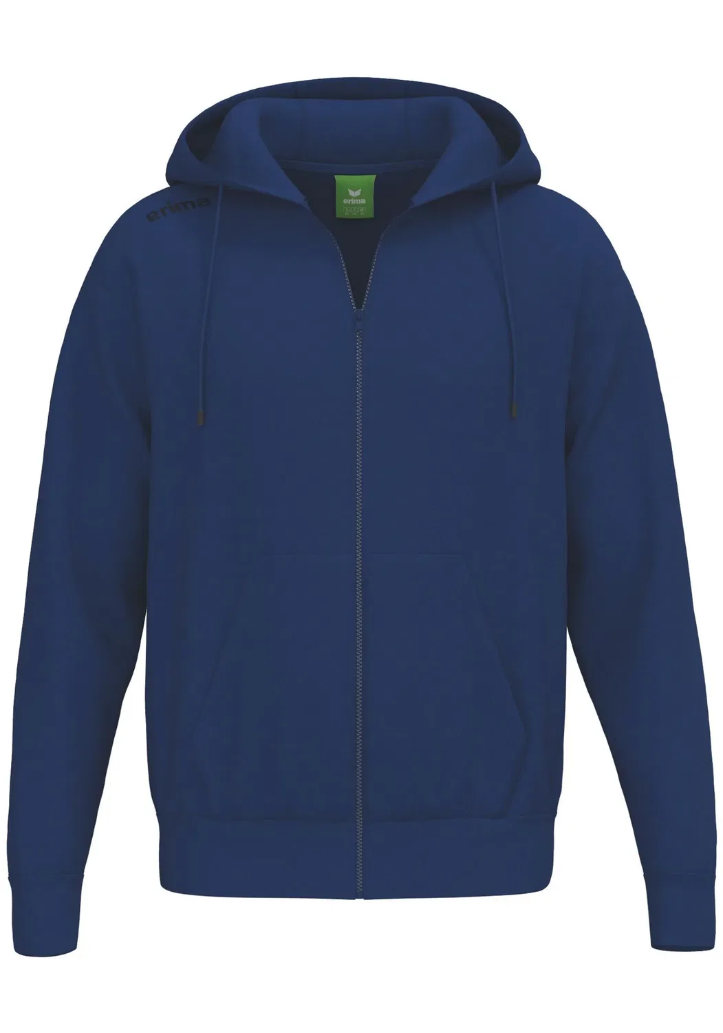 Куртка детская с капюшоном на молнии Erima, темно-синий