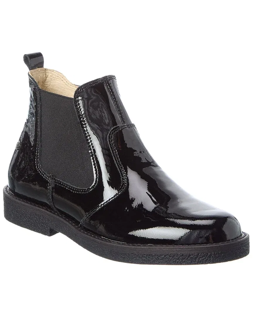 Детские ботинки на молнии замша Naturino Arthur Patent Bootie, черный