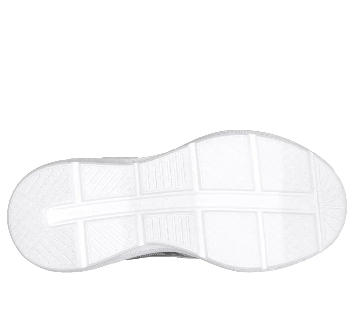 Детские слипоны Microspec Velocity - Grid-Shift Skechers, черный/серебристый — фото 3