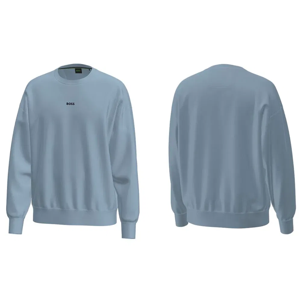 Мужской свитшот оверсайз Stenson BOSS, Blue