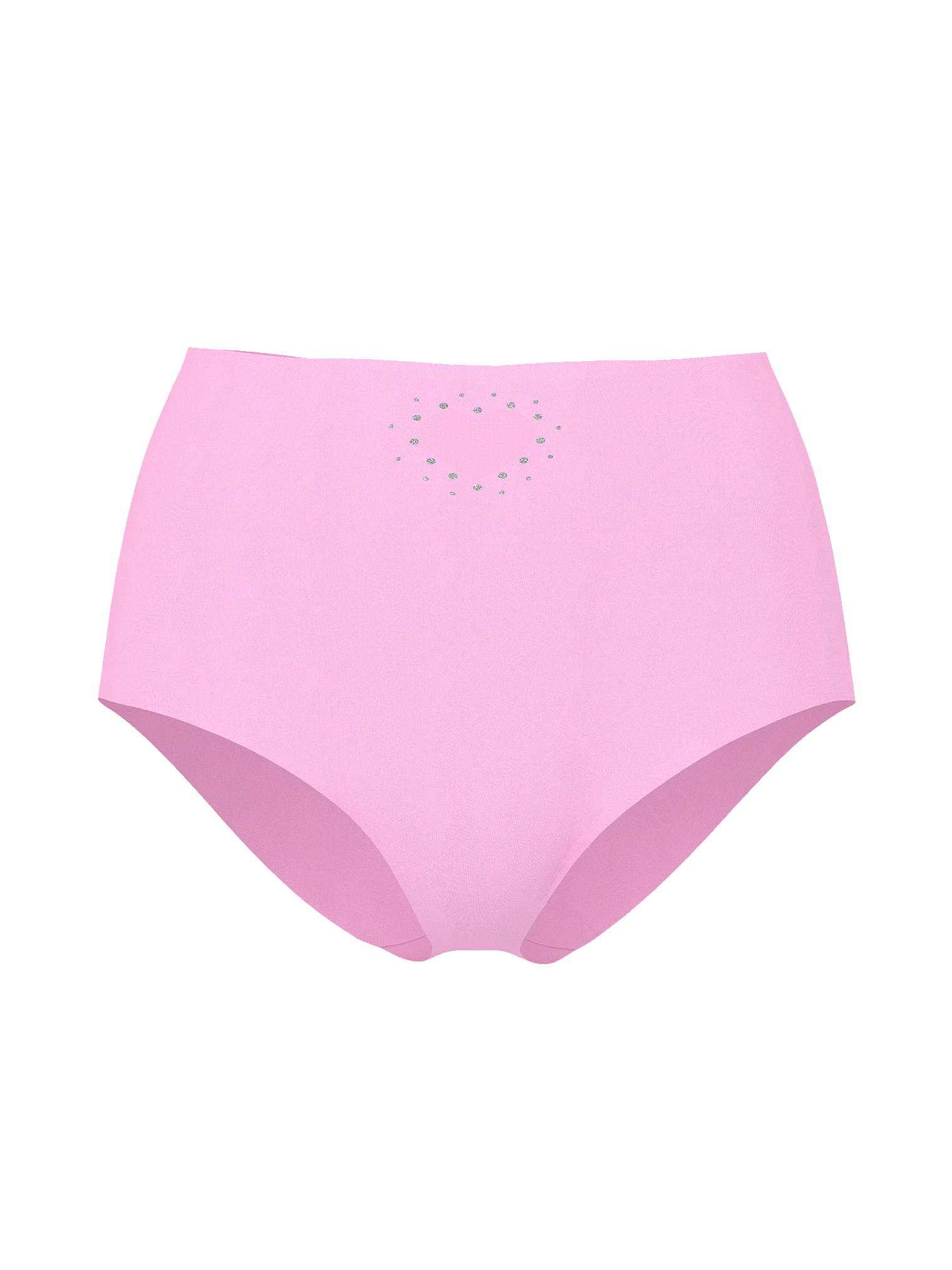 

Трусы Victoria's Secret No-Show Heart Cut-Out Modern Brief, светло-розовый