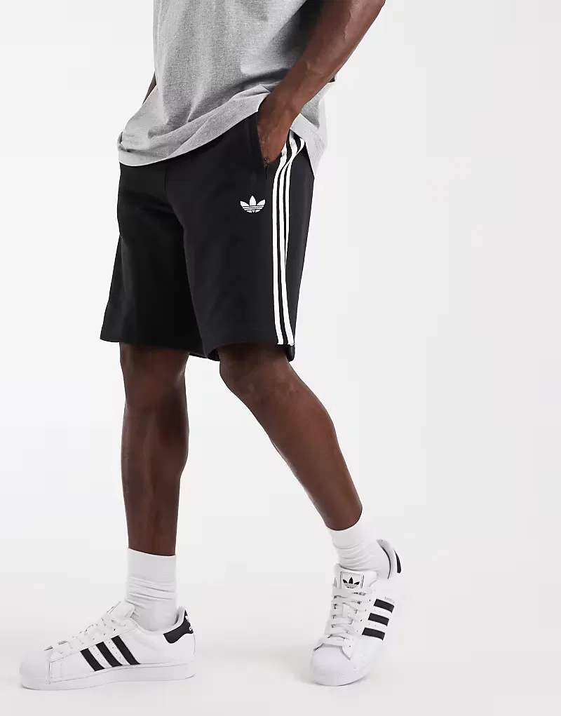 Шорты Adidas Originals Three Stripe, черный