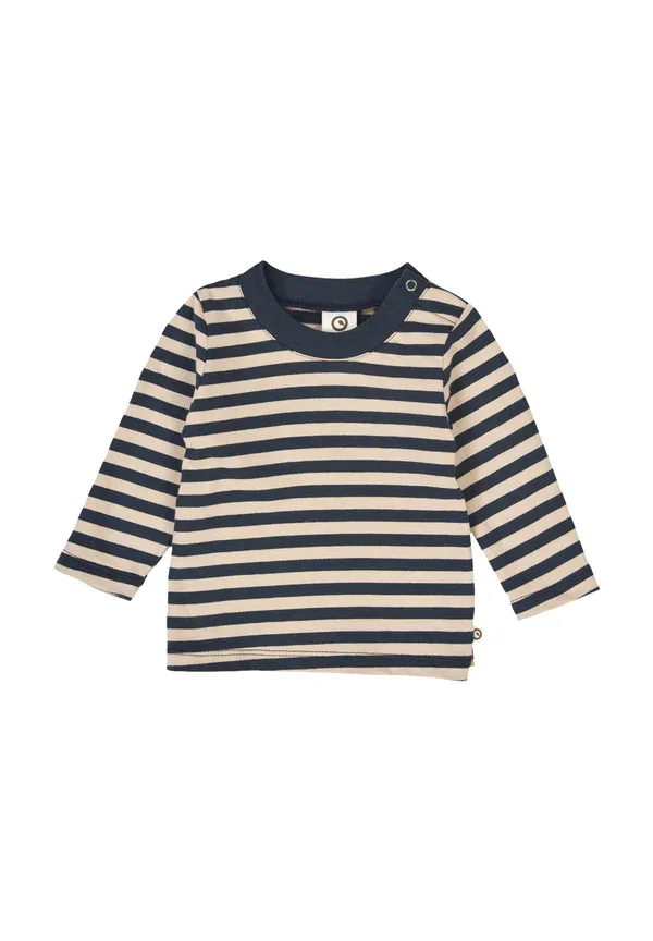 Футболка с длинным рукавом, хлопок Long sleeved top Musli By Green Cotton, Oak-night Blue, синий