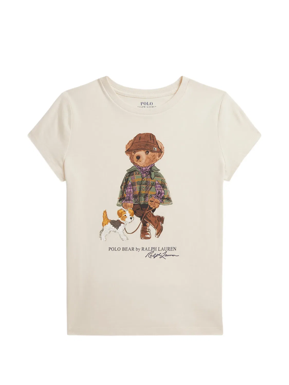 Футболка Polo Bear Polo Ralph Lauren Kids, белый