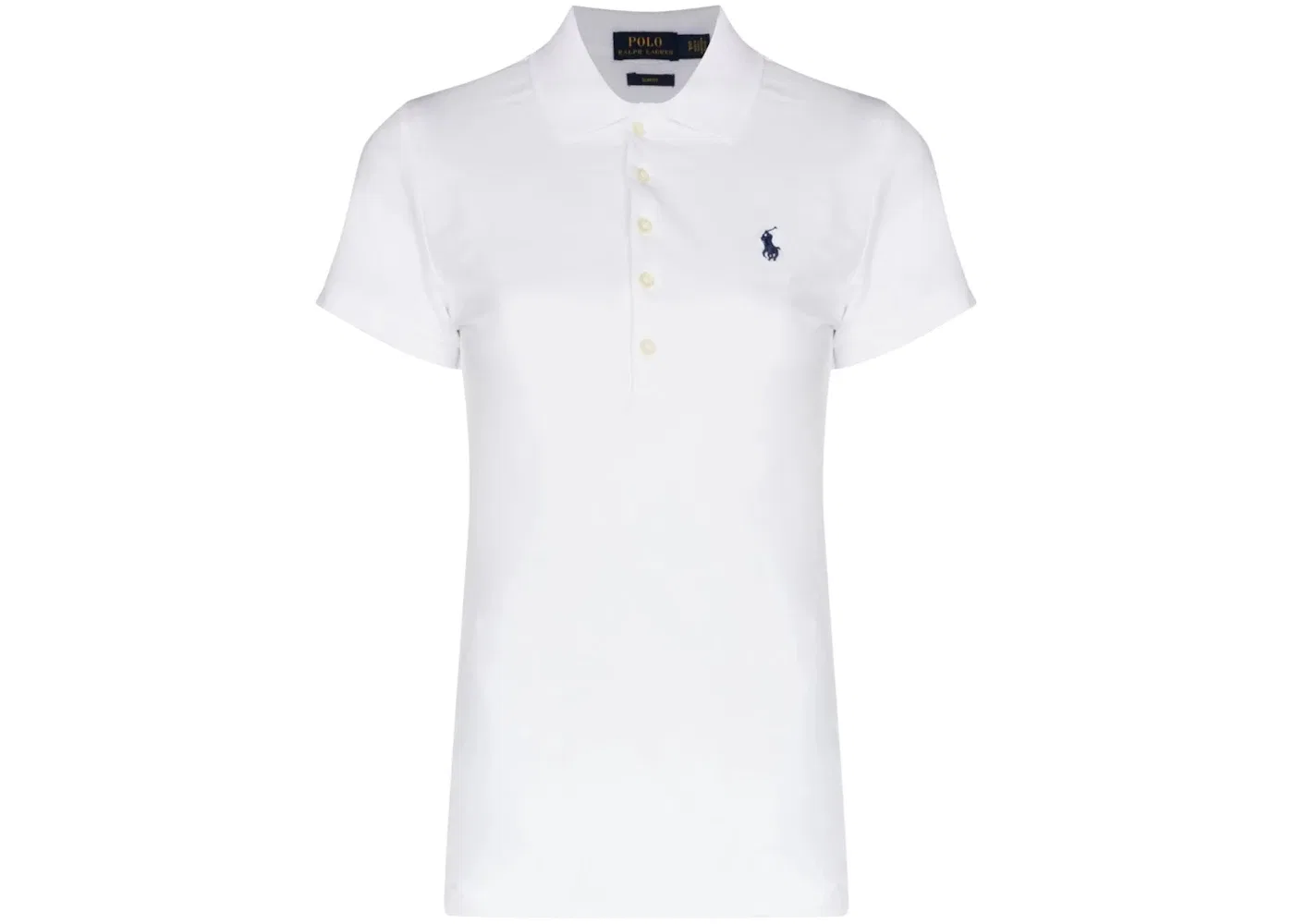 Женская рубашка-поло с коротким рукавом Polo Ralph Lauren, White