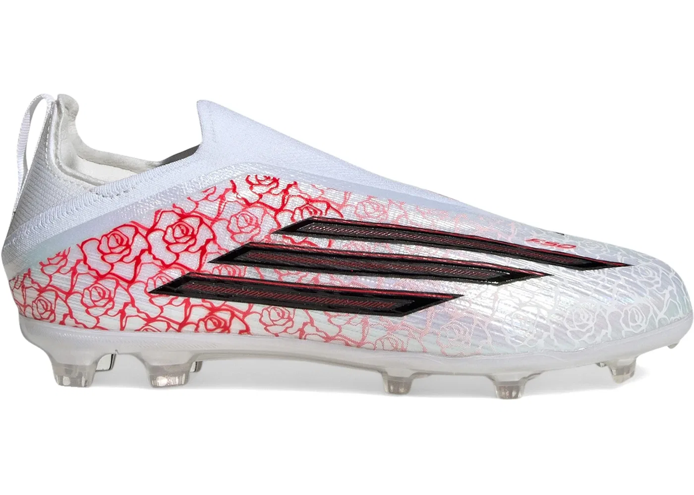 Детские бутсы футбольные Lamine Yamal Football's Heartbreaker Pack Adidas, Cloud White Core Black Lucid Red